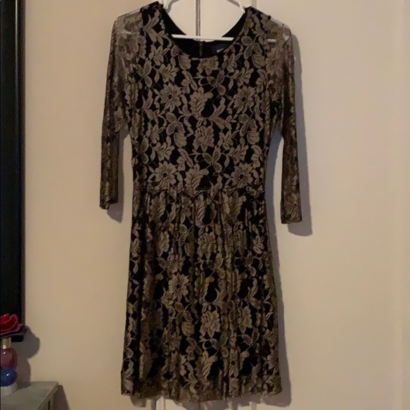 Anthropologie Maeve Lace Sleeved Dress size 6 - Picture 1 of 6